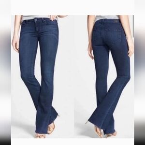 PAIGE Indigo Boot Cut Jeans